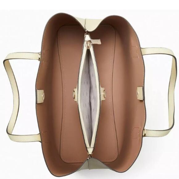 Kate Spade Harper Satchel Handbag with Strap, EUC! - Picture 7 of 11